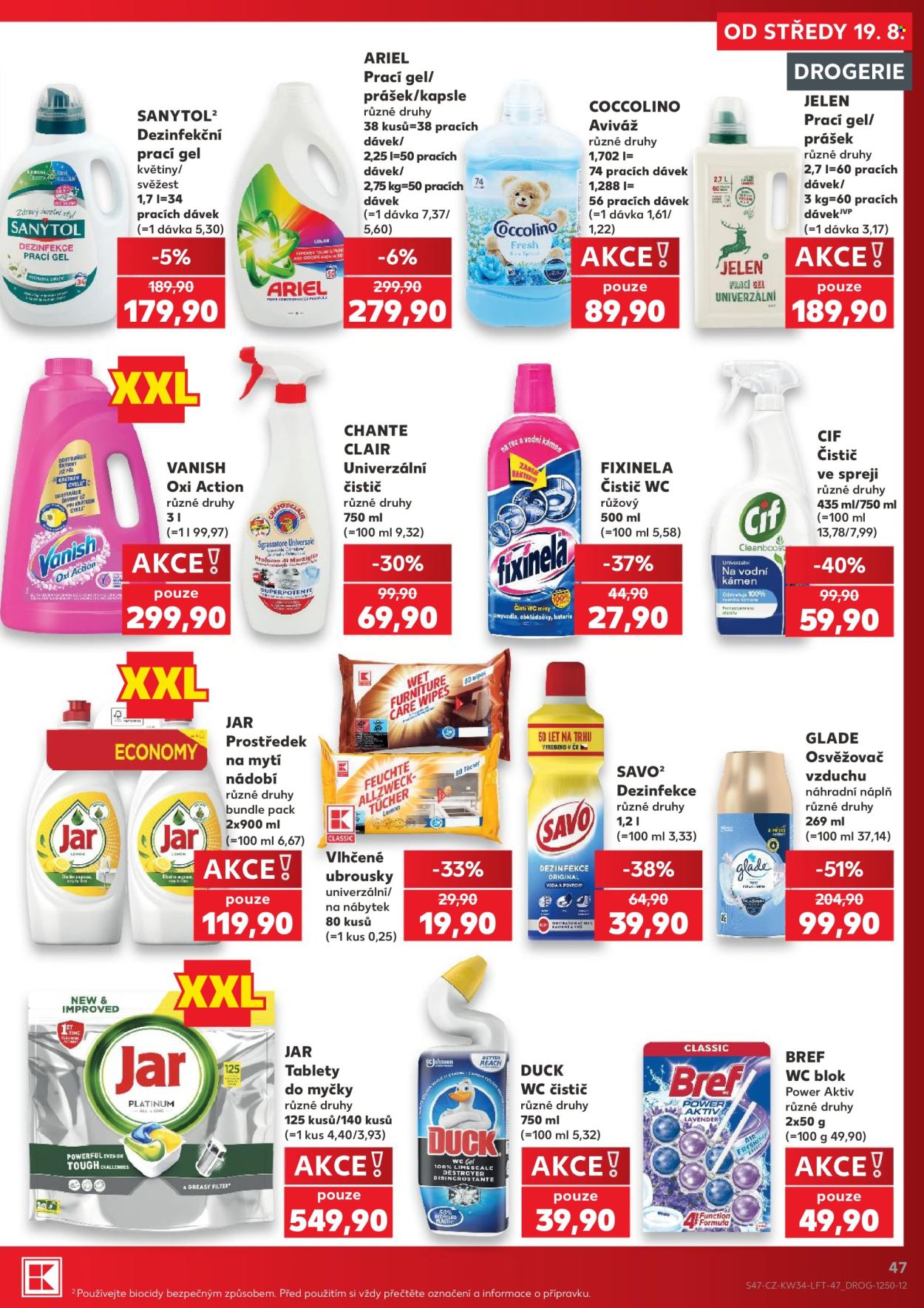 Leták Kaufland - 19.8.2026 - 25.8.2026. Strana 47