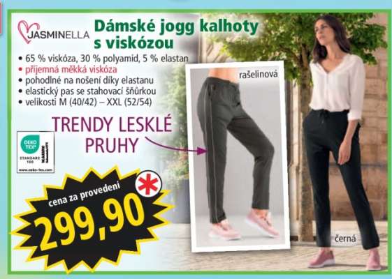 Dámské jogg kalhoty s viskózou