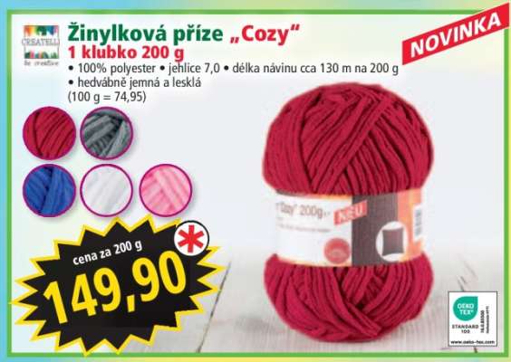 Žinylková příze „Cozy“