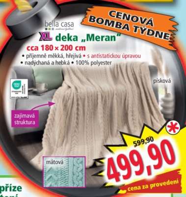 XL deka „Meran“