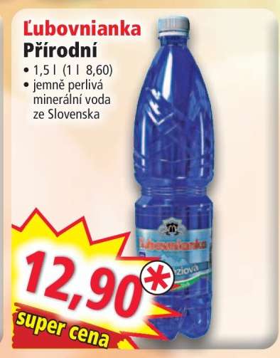 Ľubovnianka Přírodní