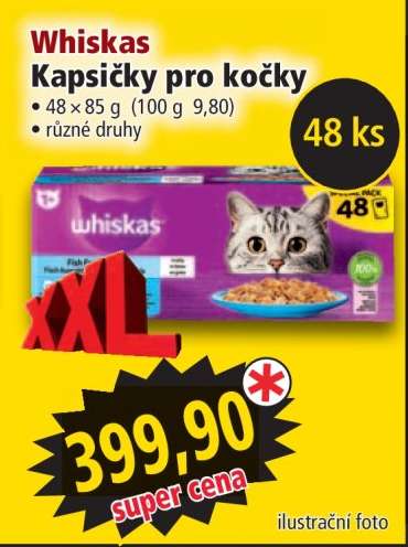 Whiskas kapsičky pro kočky