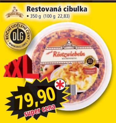 RESTOVANÁ CIBULKA*
