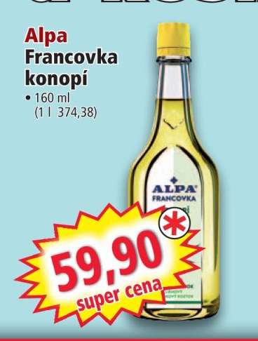 Alpa Francovka konopí
