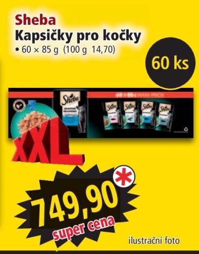 Sheba kapsičky pro kočky