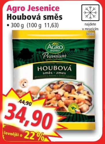 Agro Jesenice Houbová směs