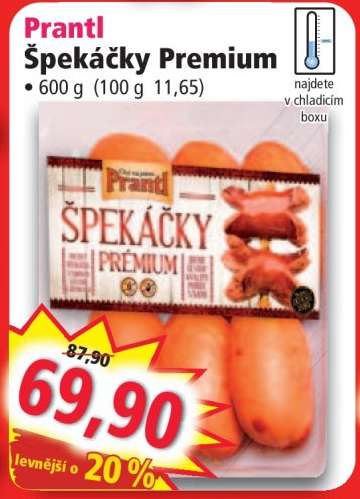 Prantl Špekáčky Premium