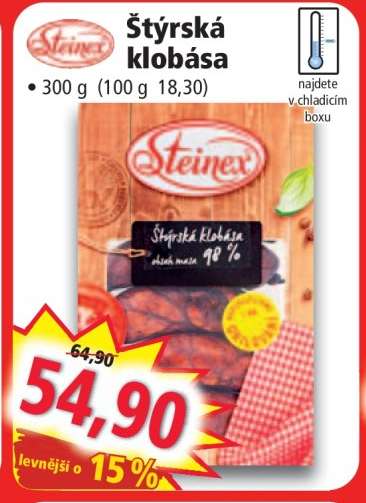Štýrská klobása