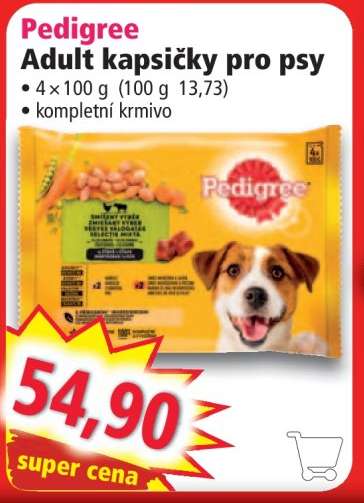 Pedigree Adult kapsičky pro psy