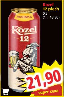 Kozel 12 plech