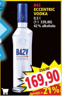 B42 Eccentric Vodka