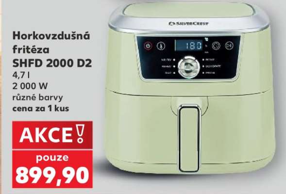 Horkovzdušná fritéza SHFD 2000 D2