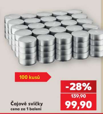 Čajové svíčky