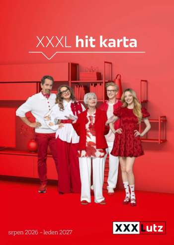 Leták XXXLutz - 1.8.2026 - 31.1.2027.