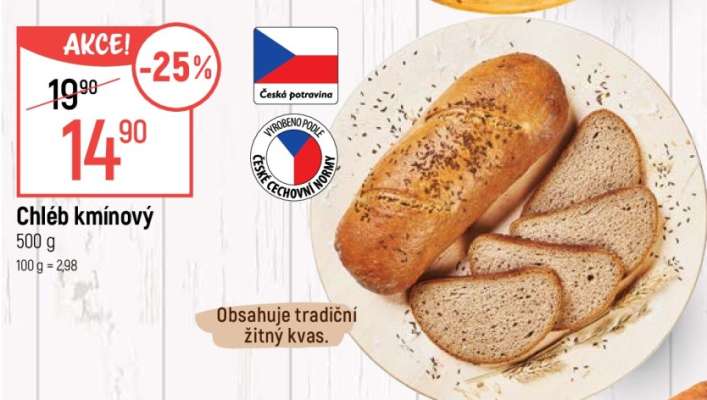 Chléb kmínový
