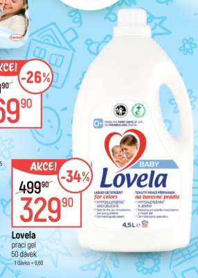 Lovela prací gel