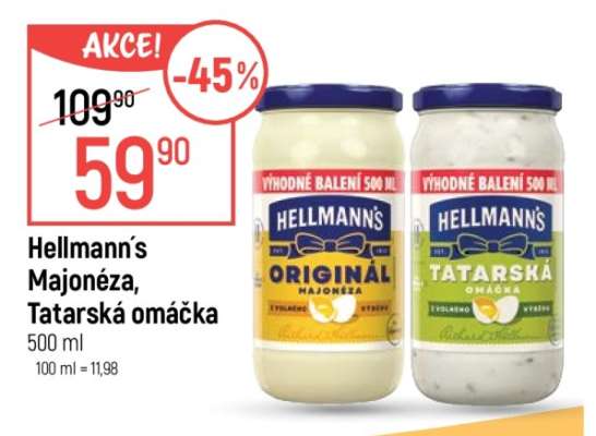 Hellmann’s Majonéza / Tatarská omáčka