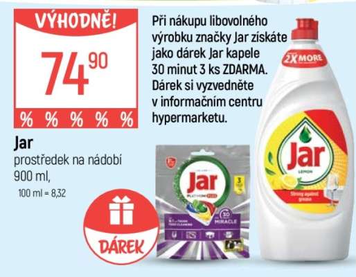 Jar Prostředek na nádobí 900 ml