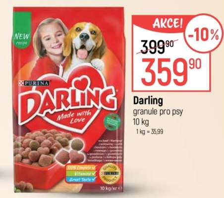 DARLING Granule pro psy 10 kg