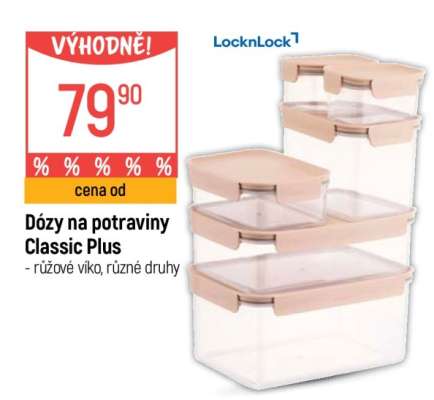 Dózy na potraviny Classic Plus