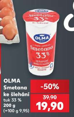 Olma Smetana ke šlehání