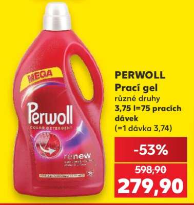 Perwoll prací gel
