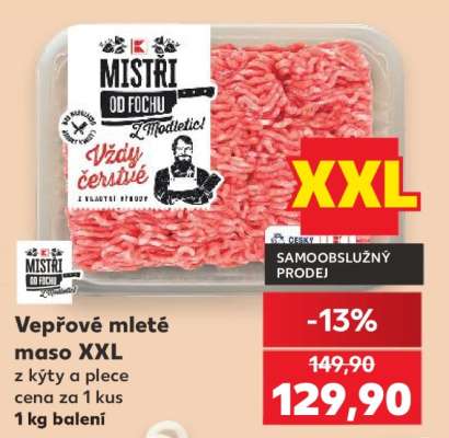 Vepřové mleté maso XXL