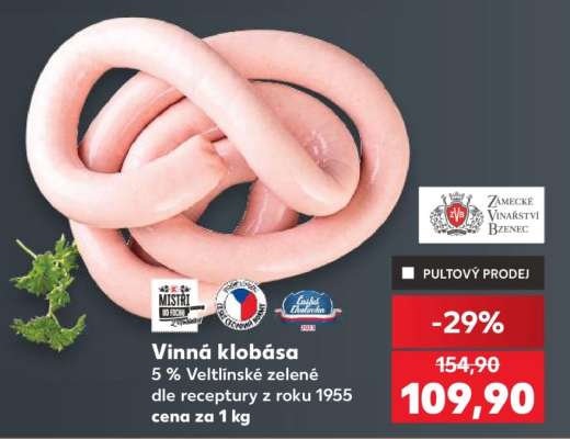 Vinná klobása