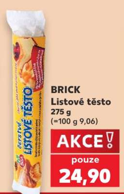 Brick Listové těsto