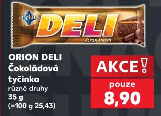 ORION DELI Čokoládová tyčinka