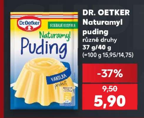 Dr. Oetker Naturamyl puding