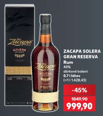 Zacapa Solera Gran Reserva