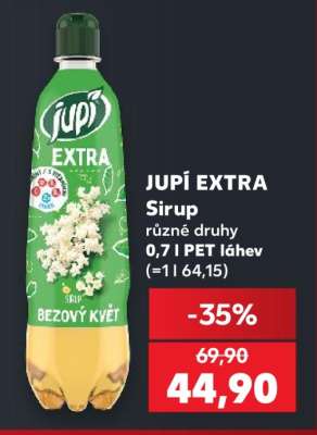 Jupí Extra sirup