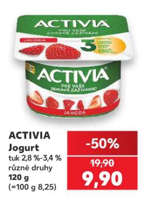 Activia jogurt