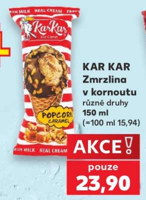 KAR KAR Zmrzlina v kornoutu
