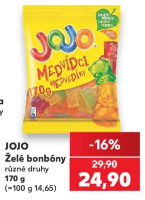 JOJO Želé bonbony