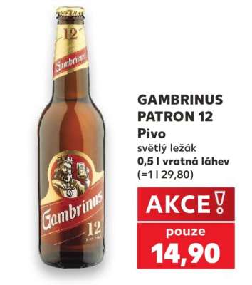 Gambrinus Patron 12