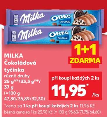MILKA Čokoládová tyčinka