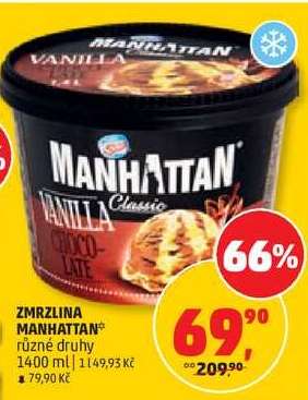 Zmrzlina Manhattan