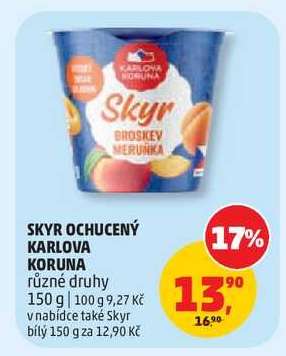 Skyr ochucený Karlova Koruna
