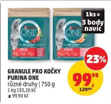 GRANULE PRO KOČKY PURINA ONE*