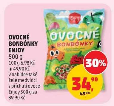 Ovocné bonbónky Enjoy