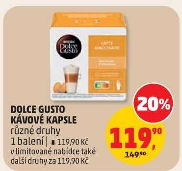 Dolce Gusto kávové kapsle