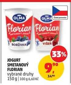 JOGURT SMETANOVÝ FLORIAN