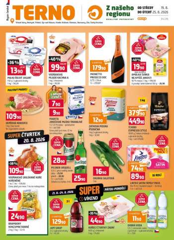 Leták coop TERNO - 17.8.2026 - 17.8.2026.