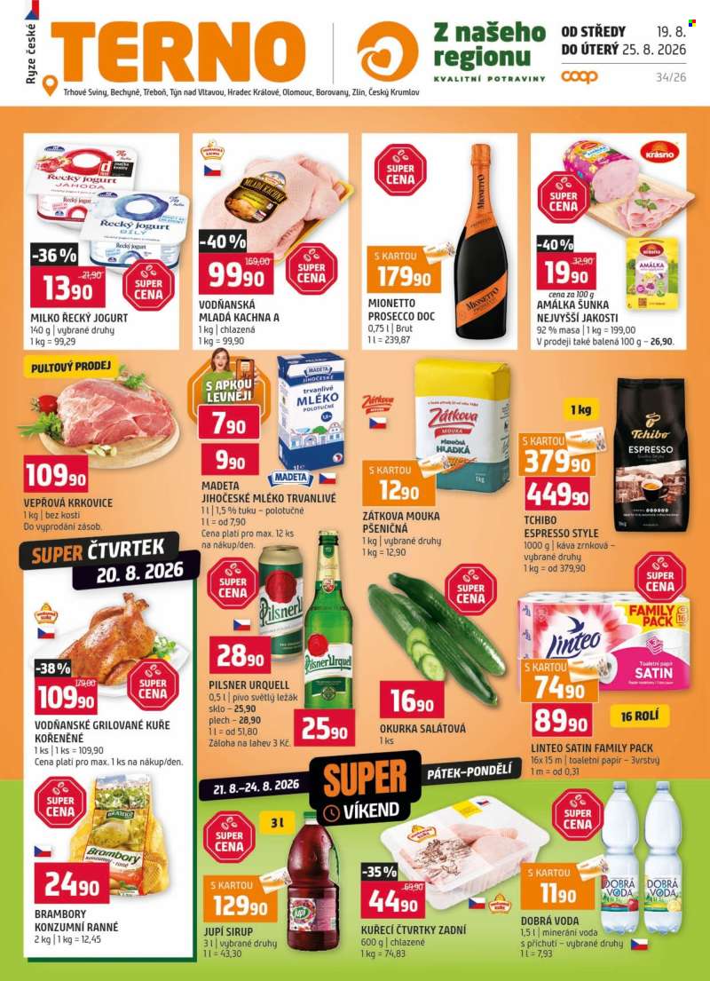 Leták coop TERNO - 17.8.2026 - 17.8.2026.