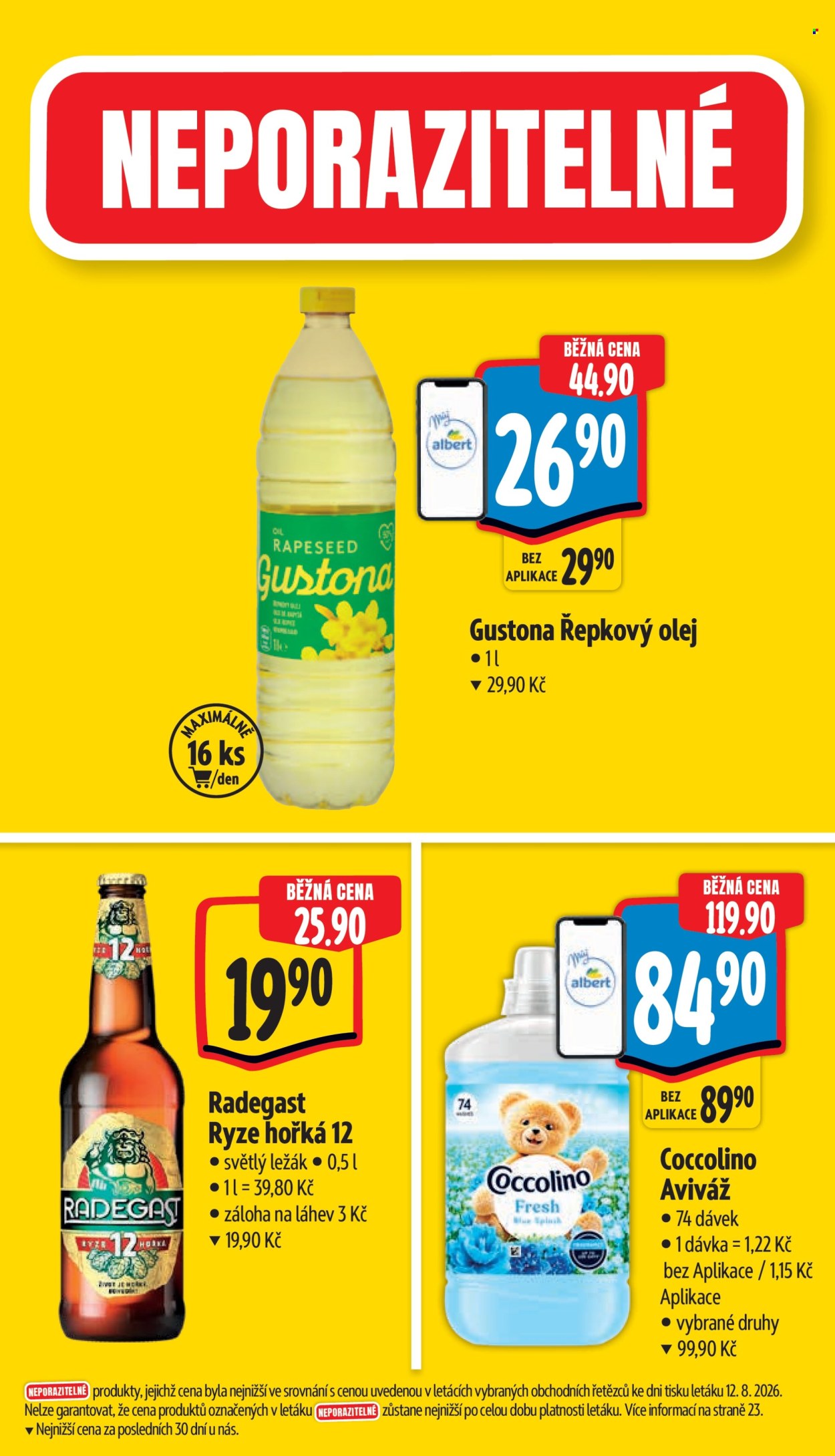 Leták Albert Hypermarket - 19.8.2026 - 25.8.2026. Strana 5