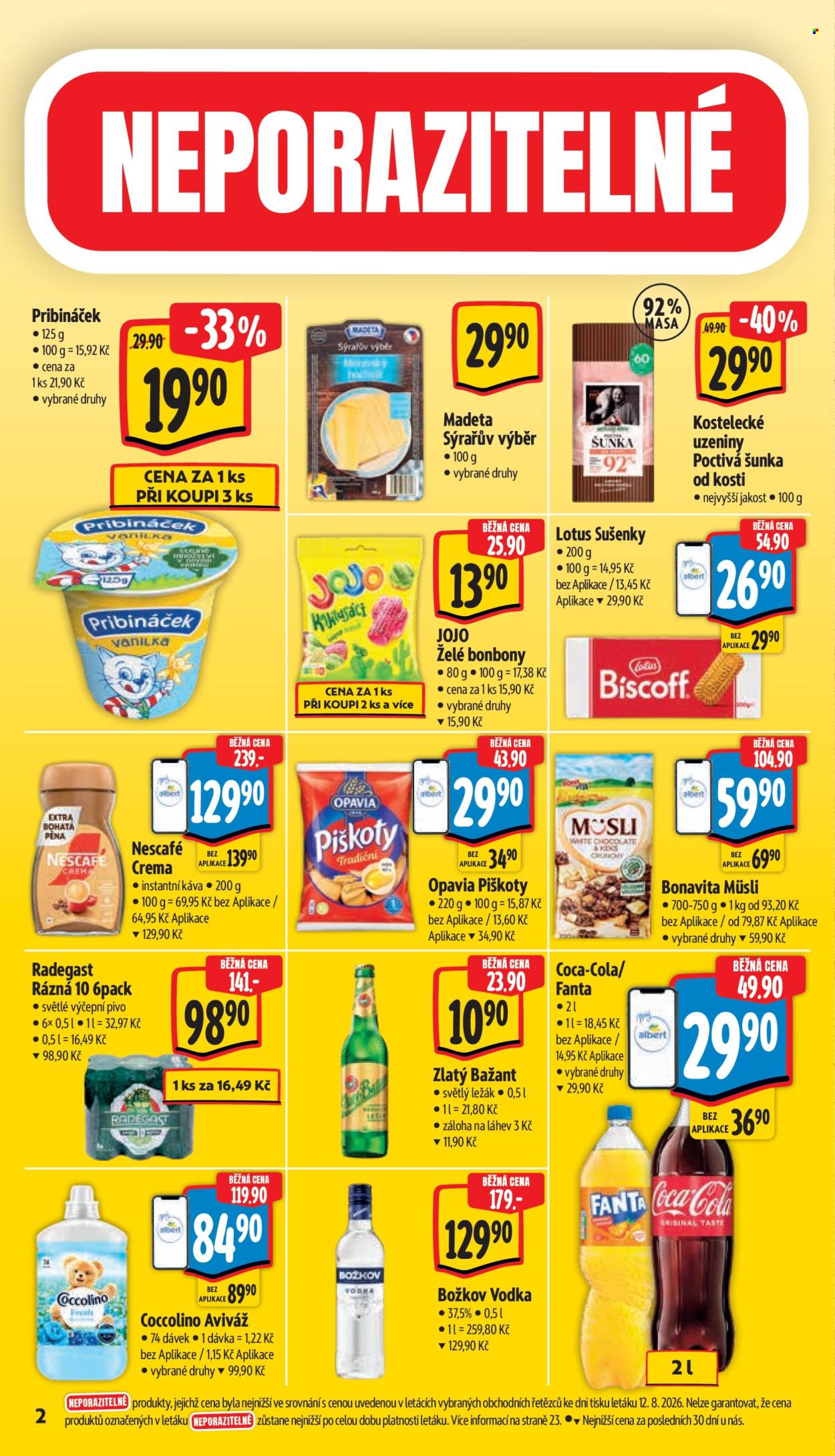 Leták Albert Hypermarket - 19.8.2026 - 25.8.2026. Strana 6