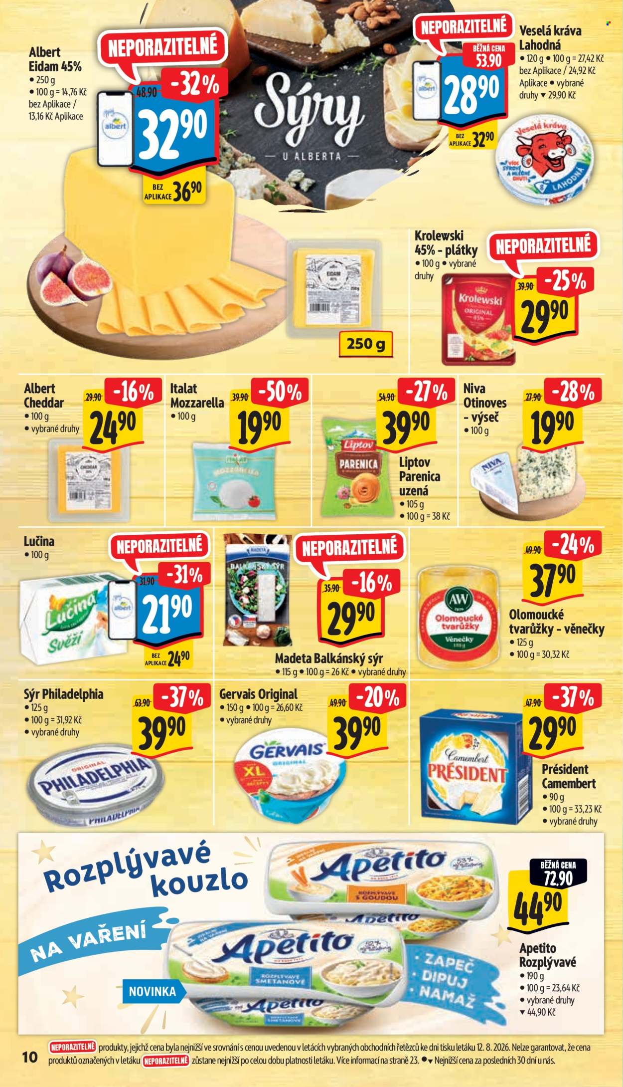 Leták Albert Hypermarket - 19.8.2026 - 25.8.2026. Strana 18