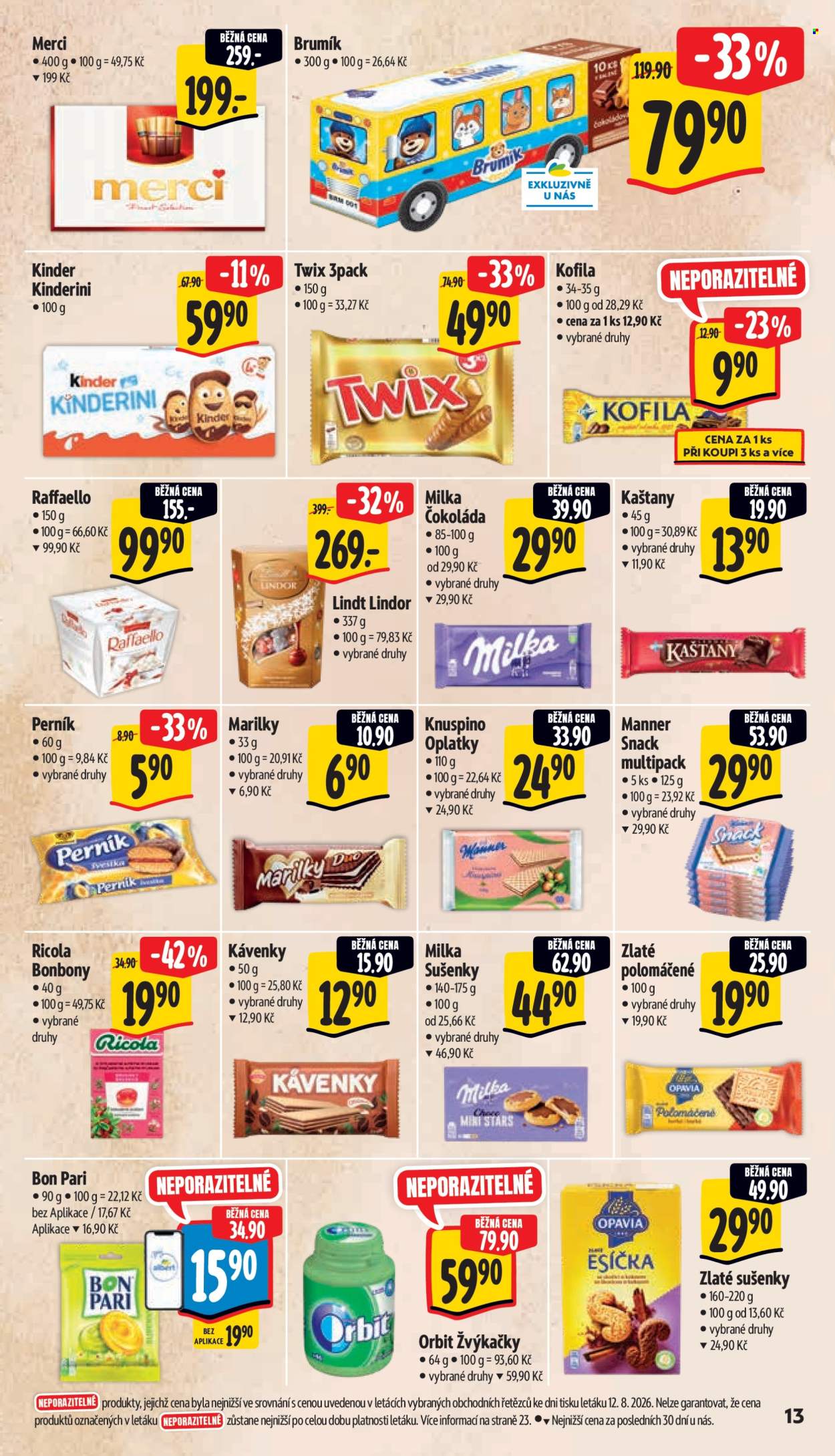 Leták Albert Hypermarket - 19.8.2026 - 25.8.2026. Strana 21